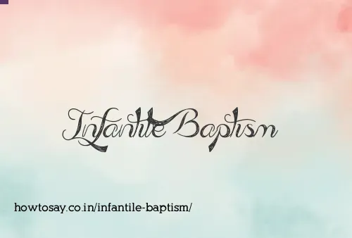 Infantile Baptism