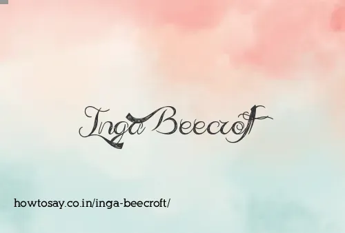 Inga Beecroft