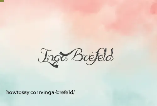 Inga Brefeld
