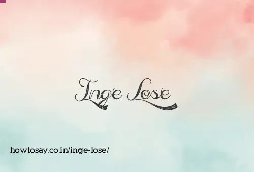 Inge Lose