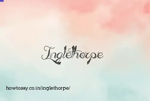 Inglethorpe