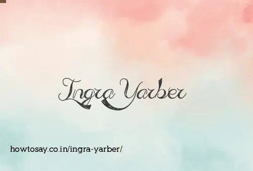 Ingra Yarber