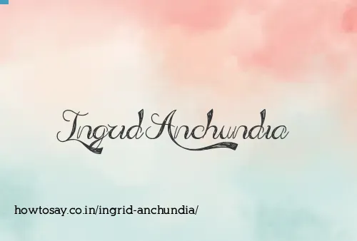Ingrid Anchundia