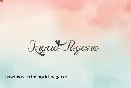 Ingrid Pagano
