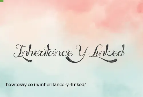 Inheritance Y Linked