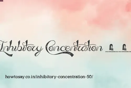 Inhibitory Concentration 50
