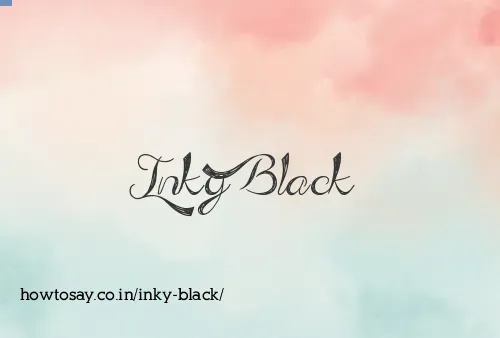 Inky Black