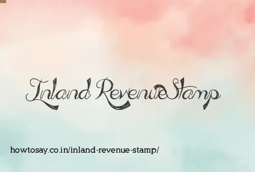Inland Revenue Stamp