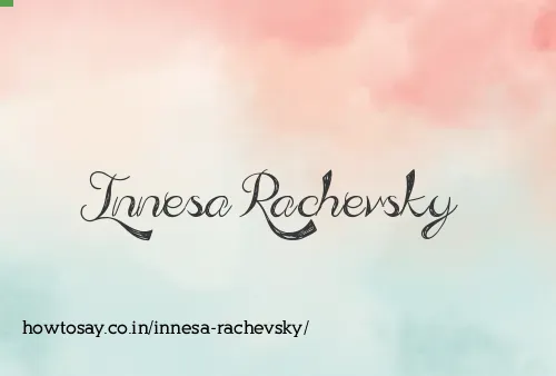 Innesa Rachevsky