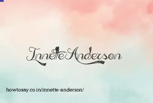 Innette Anderson
