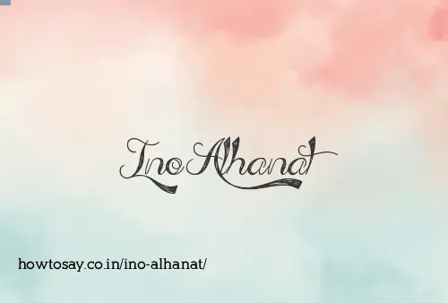 Ino Alhanat