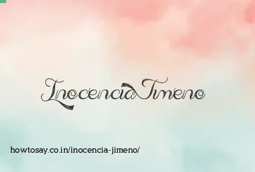 Inocencia Jimeno