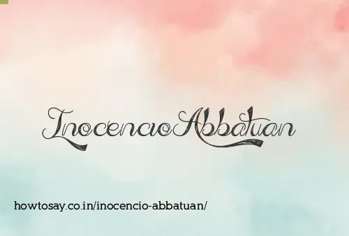 Inocencio Abbatuan