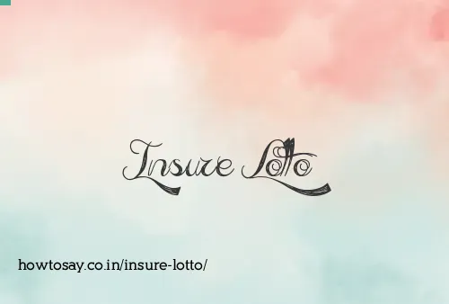 Insure Lotto