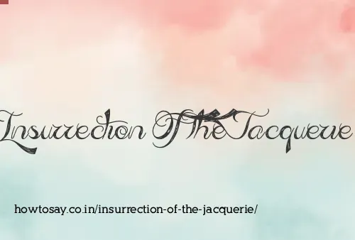 Insurrection Of The Jacquerie