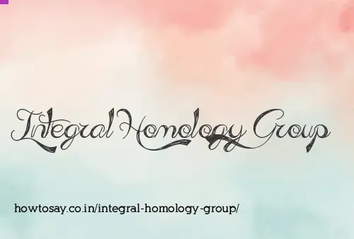 Integral Homology Group