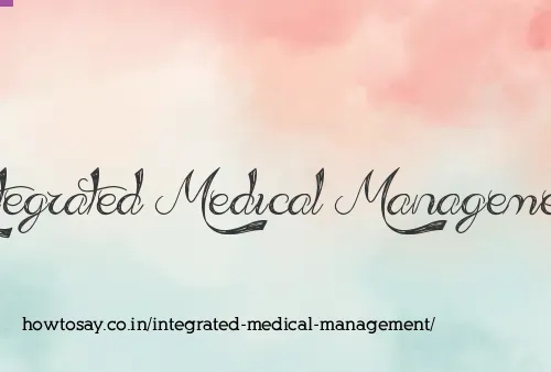 Integrated Medical Management