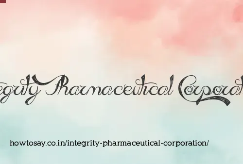 Integrity Pharmaceutical Corporation