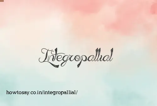 Integropallial
