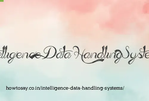 Intelligence Data Handling Systems