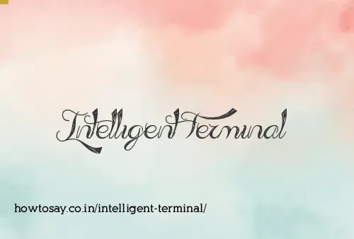 Intelligent Terminal