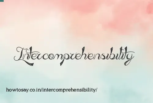Intercomprehensibility