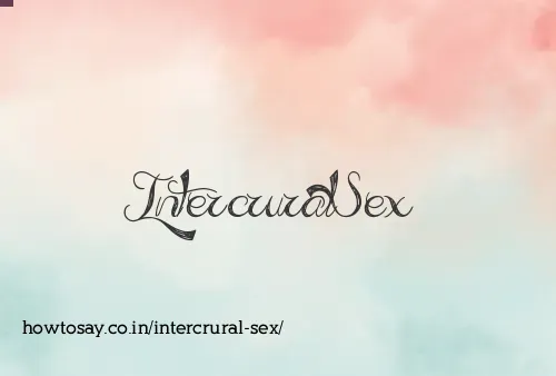 Intercrural Sex