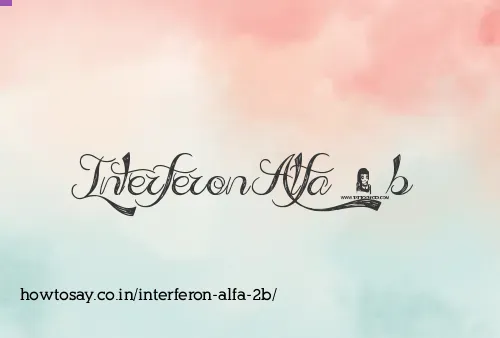 Interferon Alfa 2b