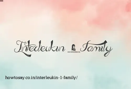 Interleukin 1 Family