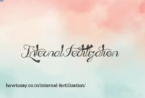Internal Fertilization