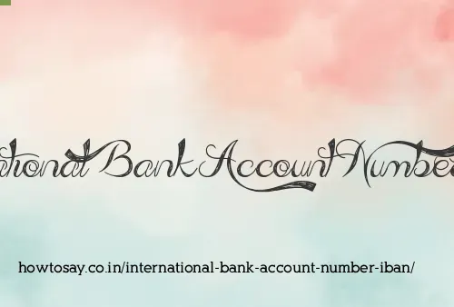 International Bank Account Number Iban