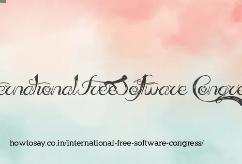 International Free Software Congress