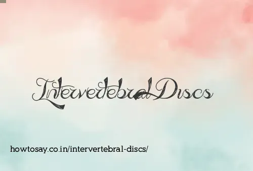 Intervertebral Discs