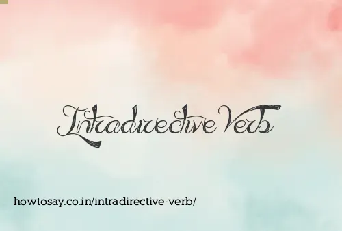 Intradirective Verb