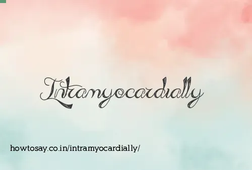 Intramyocardially