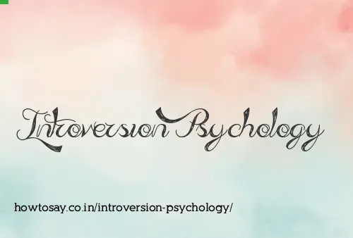 Introversion Psychology