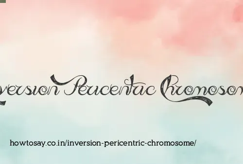 Inversion Pericentric Chromosome