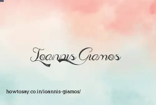 Ioannis Giamos