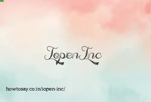 Iopen Inc