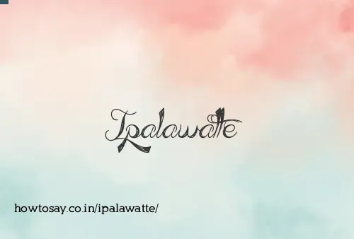 Ipalawatte