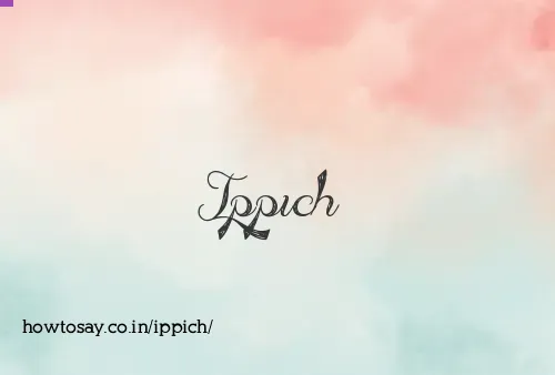 Ippich