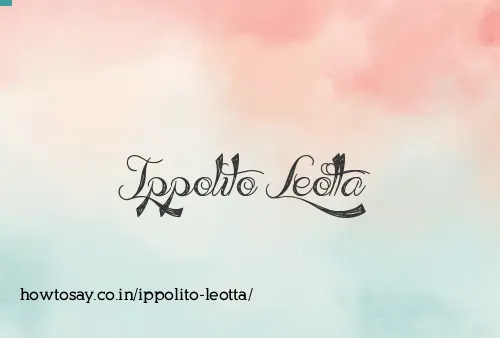 Ippolito Leotta