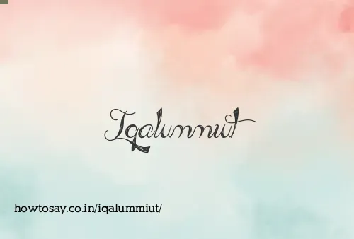 Iqalummiut