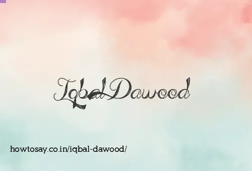 Iqbal Dawood