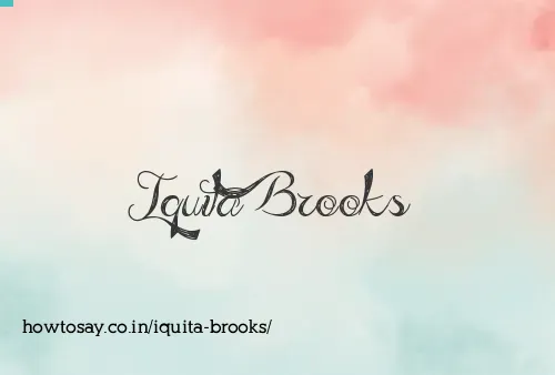 Iquita Brooks