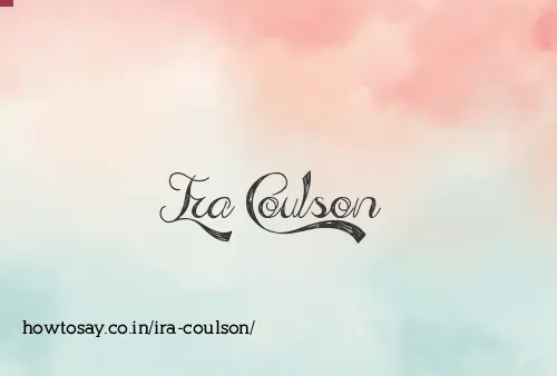 Ira Coulson