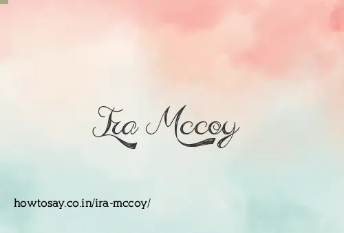 Ira Mccoy