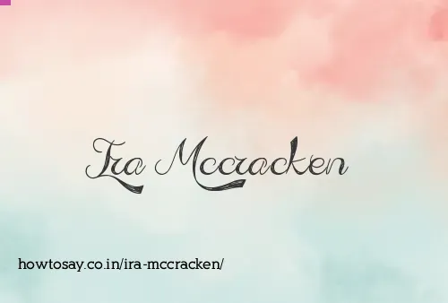 Ira Mccracken