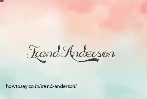 Irand Anderson
