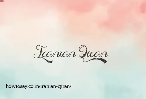 Iranian Qiran